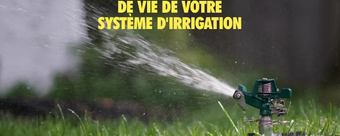 Winterizing an irrigation system to extend its lifespan