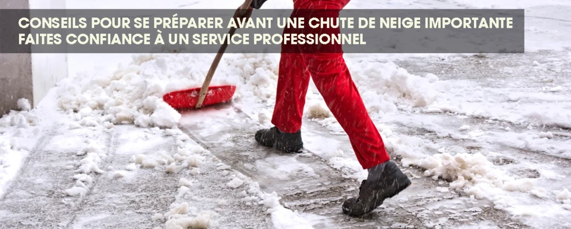 Man clearing snow from a residential driveway during winter